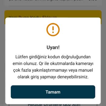 Naos Stars Aldığım Güneş Kremi Kampanya Kodu Çalışmıyor Ve Uygulama Sürekli Hata Veriyor!