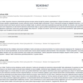 Adres Kaydı Sorunu Nedeniyle 2 Aydır Hizmet Alamıyor Ve Ücret İadesi Bekliyorum