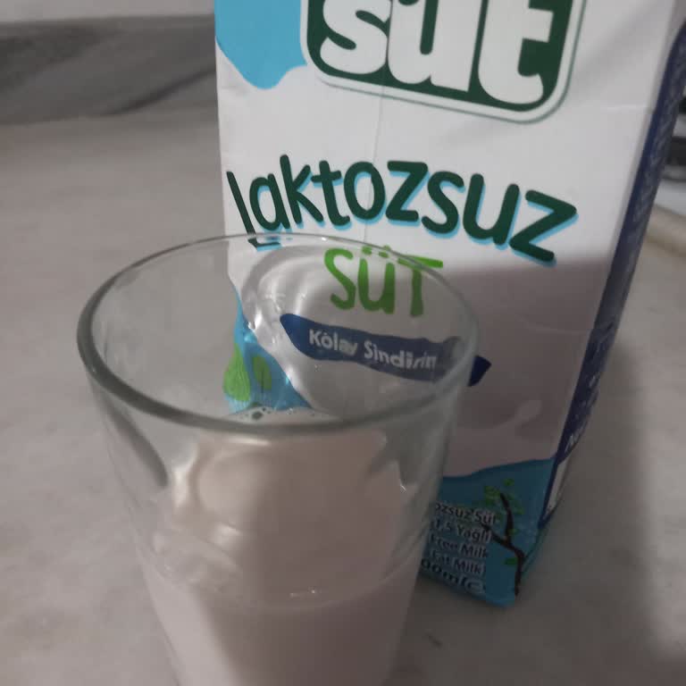 Teksüt Laktozsuz Sütün Renginde Anormallik Ve Endişe