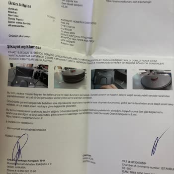 Philips Robot Süpürgede Bitmeyen Arıza Ve İlgisizlik