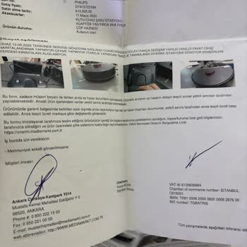 Philips Robot Süpürgede Bitmeyen Arıza Ve İlgisizlik