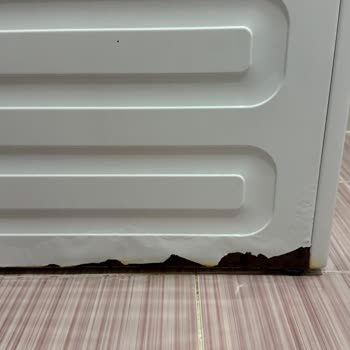 Beko Çamaşır Makinesinde Boya Kabarması, Paslanma Ve Su Sızdırma Sorunu