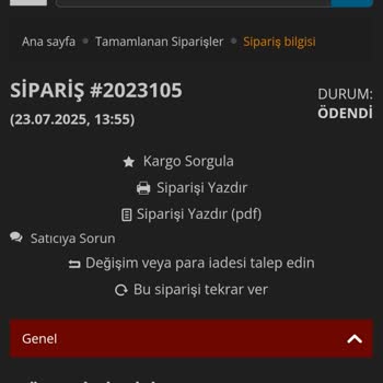 İptal Edilen Siparişin Ücreti İade Edilmedi, İletişim Sağlanamıyor
