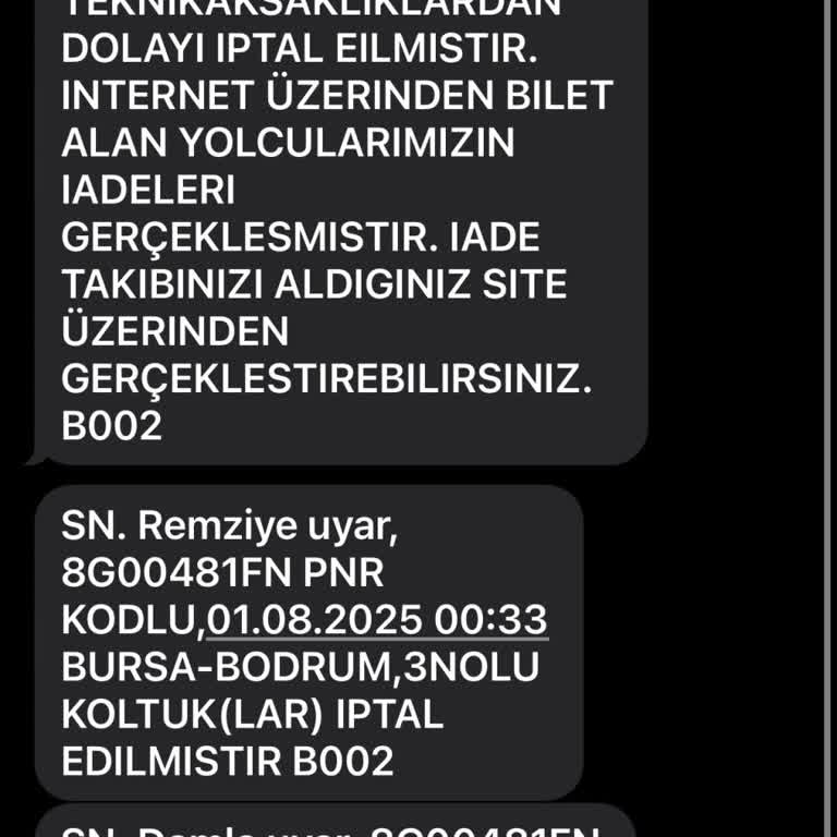 Otobüs Arızası Sonrası İade Yapılmadı, Muhatap Bulamıyoruz