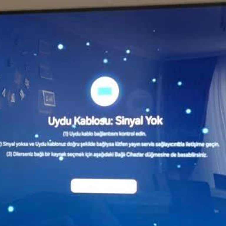 Sürekli Sinyal Yok Hatası Veren Samsung TV Mağduriyeti