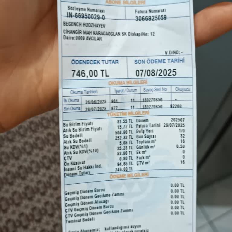 Su Ve Doğalgaz Faturalarındaki Anormal Artış Can Sıkıyor