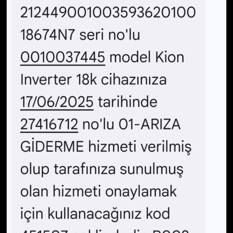 DemirDöküm Kion İnverter Klima Evi Soğutmuyor Teknik Servis Çözüm Sunmuyor