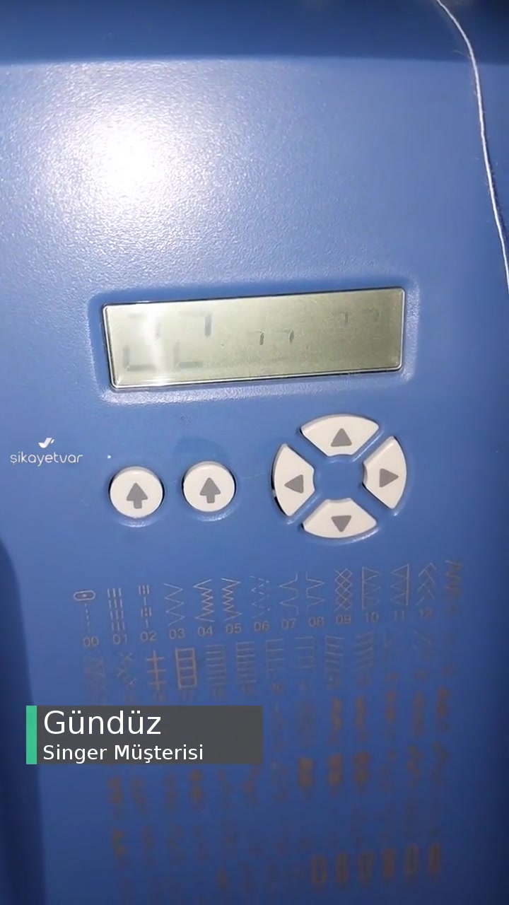 Singer C5635 Dikiş Makinesi Çalışmıyor! videonun kapak resmi