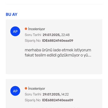 İade Sürecinde Yaşanan Gecikme Ve Bilgilendirme Eksikliği