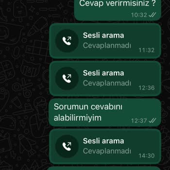 Defolu Terlik İçin İade Talebime Firma Dönüş Yapmıyor