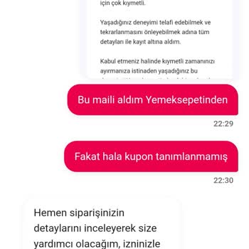 Canlı Destek Hattı Yardımcı Olmadan Konuşmayı Sonlandırıyor