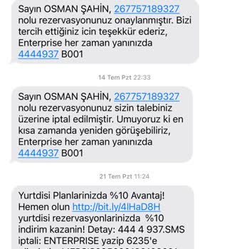 Araç Kiralama İptalinde İade Sorunu Ve Mağduriyet