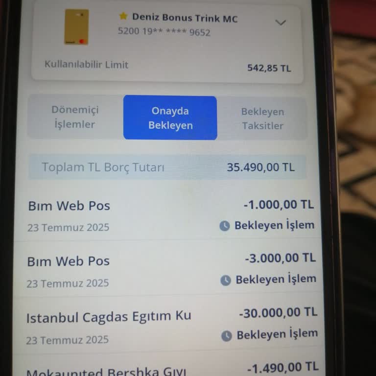 Kart Bilgilerimle Onayım Dışında Yapılan Harcamalar Mağduriyet Yarattı