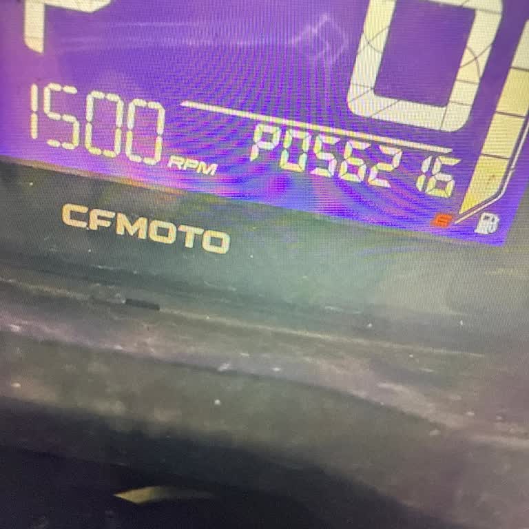 CF 625 Touring ATV'de Düşük Kilometrede P056216 Arızası