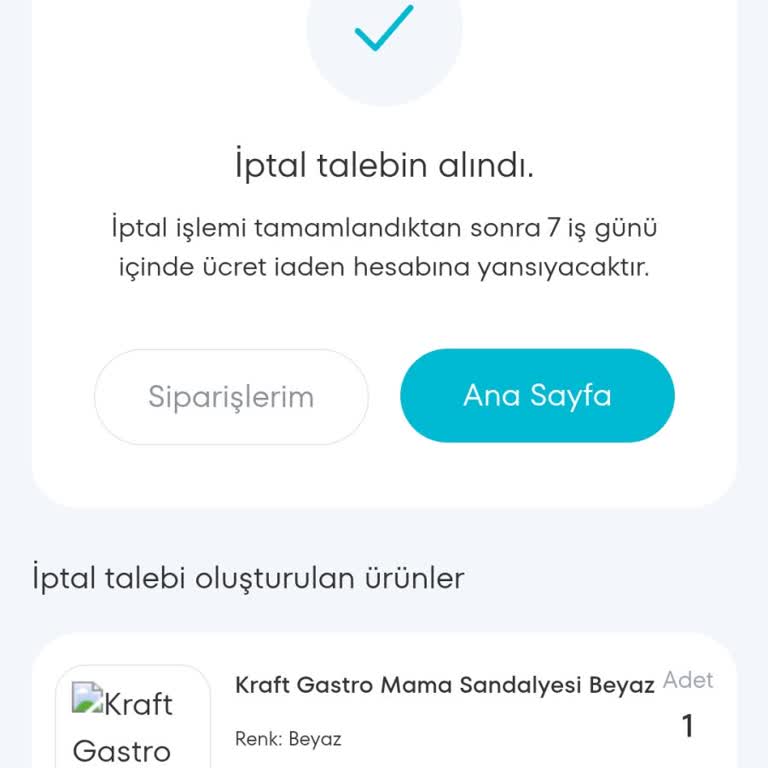 İptal Ettiğim Ürün Açıklamasız Şekilde Kargoya Verildi İade Süreci Mağduriyet Yaratıyor