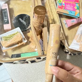 Kullanılmadan Patlayan Bronzer Makyaj Çantamı Mahvetti