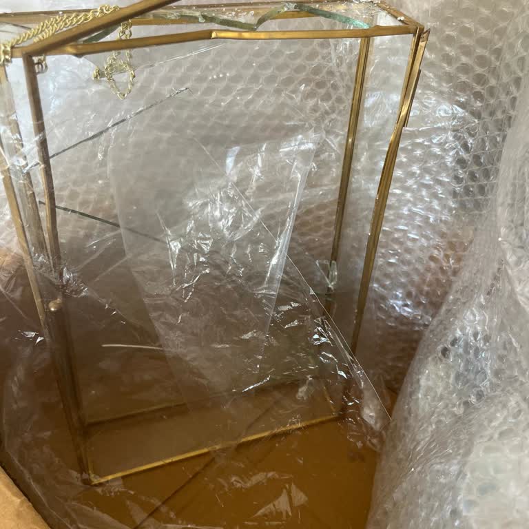 İade Edilen Cam Ürün Eksik Ve Hasarlı Teslim Edildi