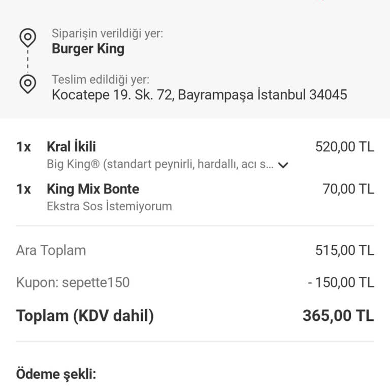 Teslim Edilmeyen Siparişe Çözüm Yerine Suçlama