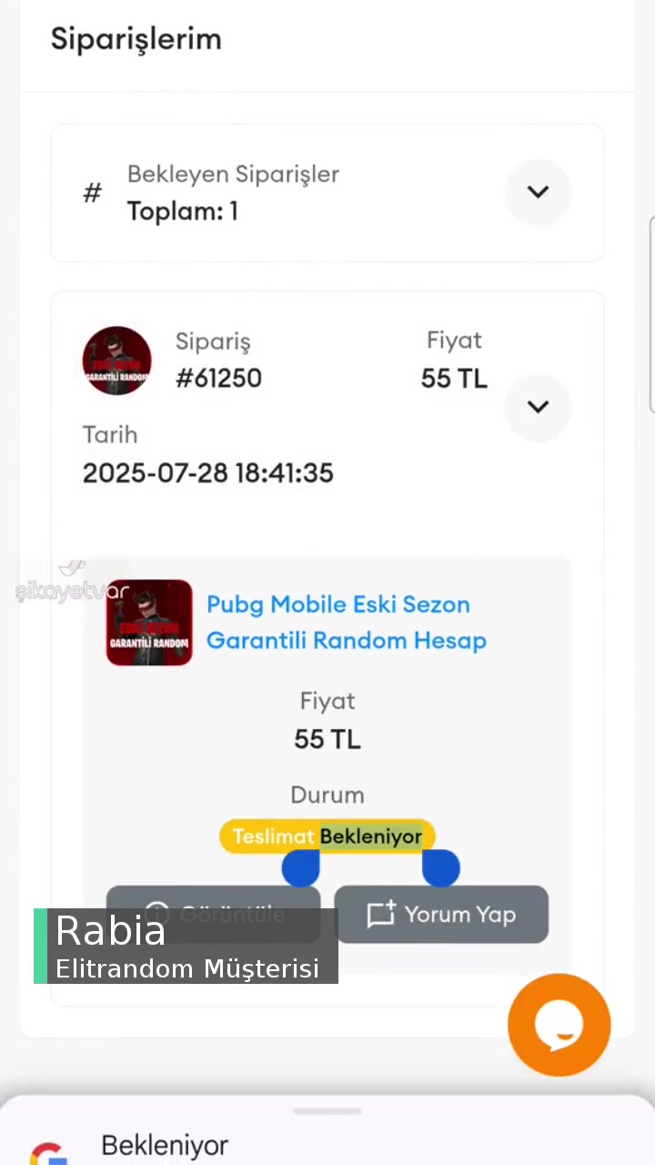 Elitrandom Bir An Öce Teslim Edilmesini İstiyorum videonun kapak resmi