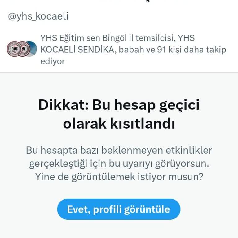 Twitter Hesabım Haksız Yere Spamlandı, Giriş Yapamıyorum