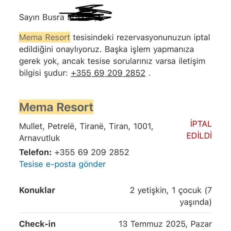 Booking Rezervasyonum Geçersiz Kart Gerekçesiyle Haksız Yere İptal Edildi