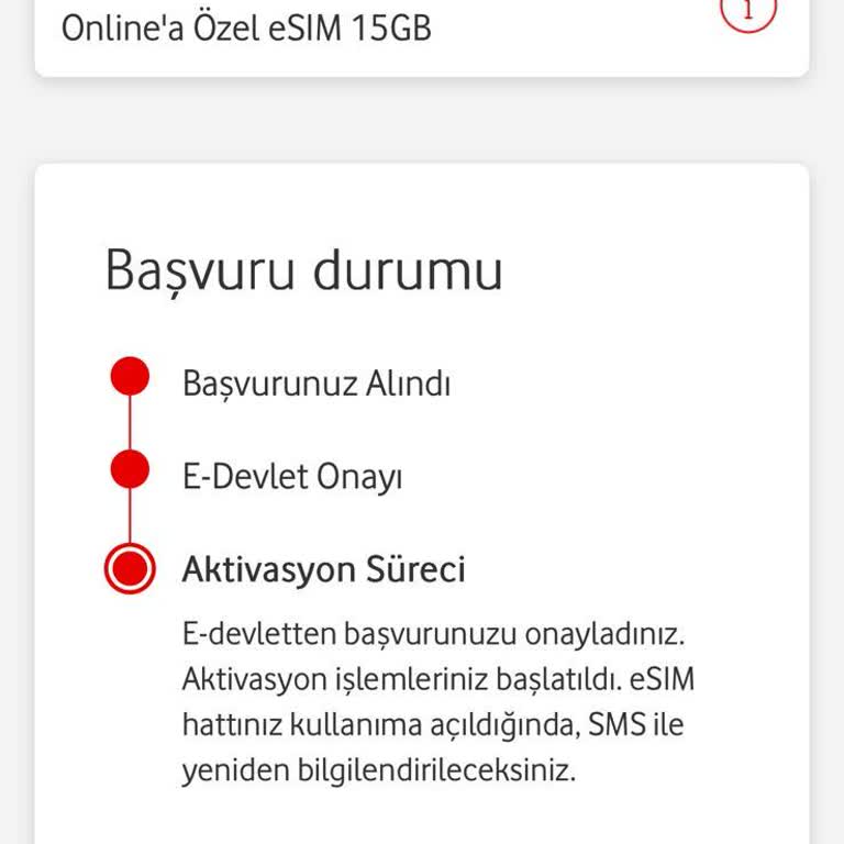 E-sim QR Kodu Gönderilmedi, Mağduriyetim Giderilmiyor