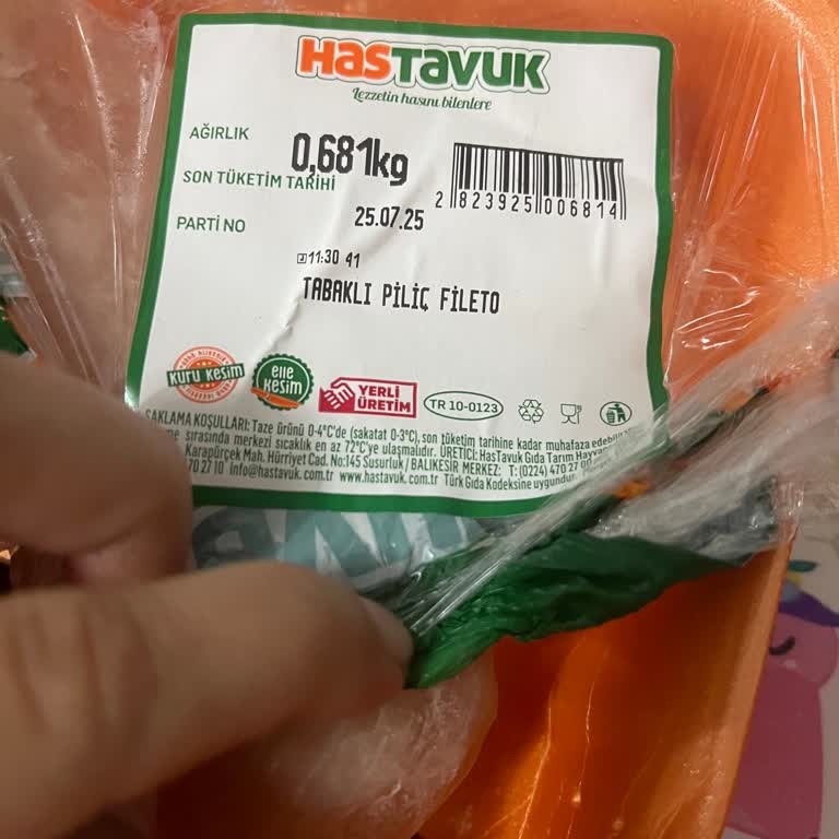 Bozuk Tavuk Ürünü Ve Yetersiz Müşteri Hizmeti Nedeniyle Mağduriyet