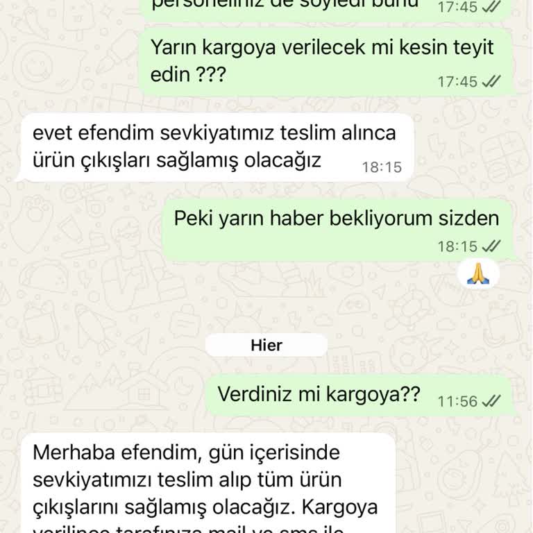 Siparişim Teslim Edilmedi, Müşteri Hizmetleri Yanıt Vermiyor