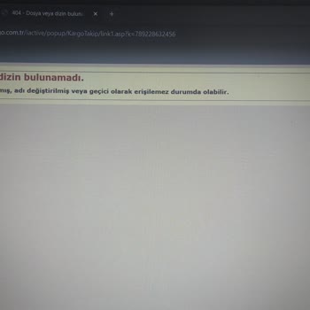 Siparişimin Kargo Takip Bilgisi Eksik Ve Link Hatalı