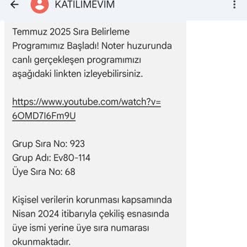 Çekilişte Sıra Numarası Değişikliğiyle Haksızlık Şüphesi