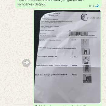Sipariş Edilen Ürünler Fotoğraftakilerle Uyuşmuyor, Değişim De Sorunlu