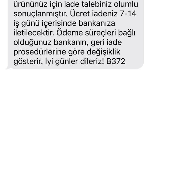 İade Edilen Telefonun Ücreti Hâlâ Yatmadı Mağdurum