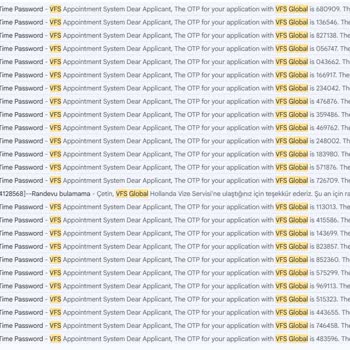 VFS Global Hollanda Vize Randevusu Aylardır Alınamıyor Sistemde Sürekli Hata