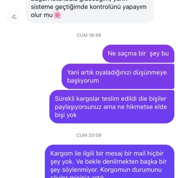 Ürün Gönderilmedi, Bilgilendirme Yapılmadı: Mağduriyetim Giderilsin!