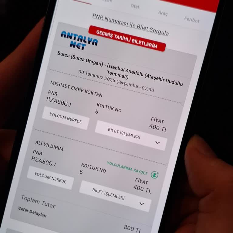 Antalya Net Otobüs Firmasında Yaşanan Rötar Ve Kontrol Sorunu