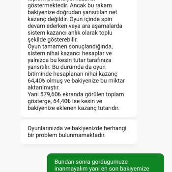 Kazancım Eksik Yatırıldı, Şikayetim Dikkate Alınmadı