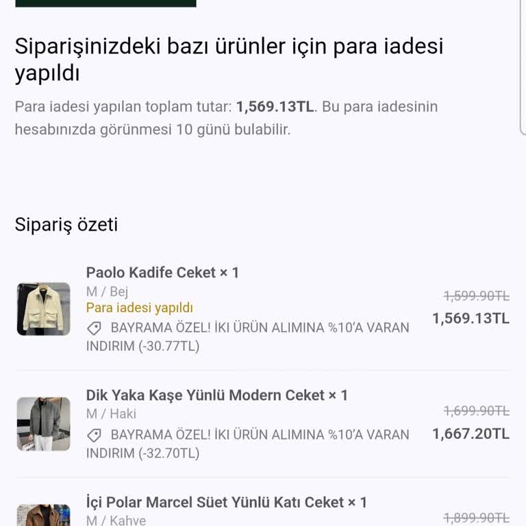 Siparişim Kayboldu İade Süreci Uzadı İletişim Yok Pişman Oldum