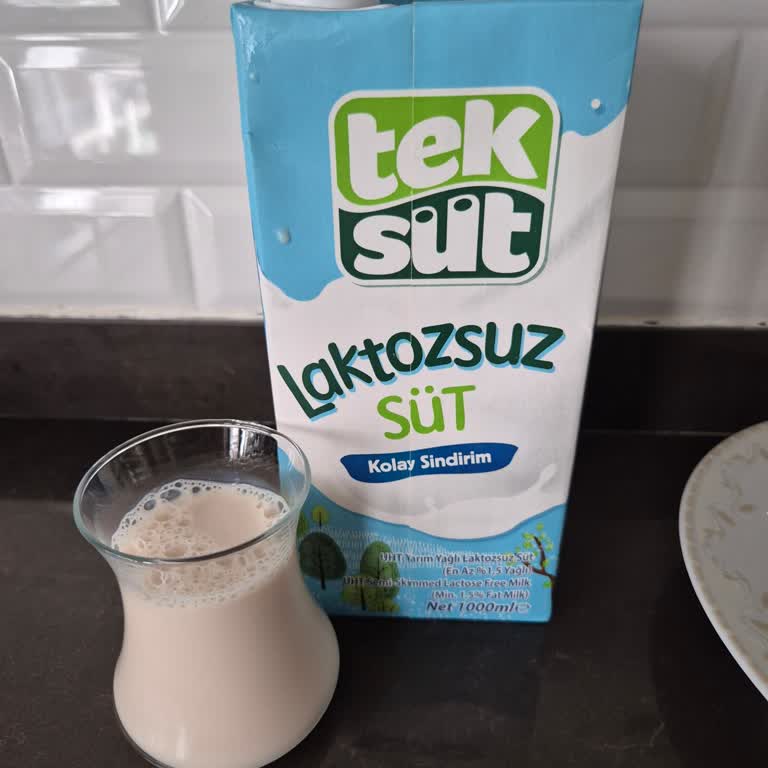 Teksüt Laktozsuz Sütte Şüpheli Renk Ve Kalite Sorunu