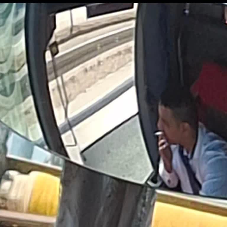 Seyir Halinde Sigara İçen Şoförle Yolculuk Kabusu