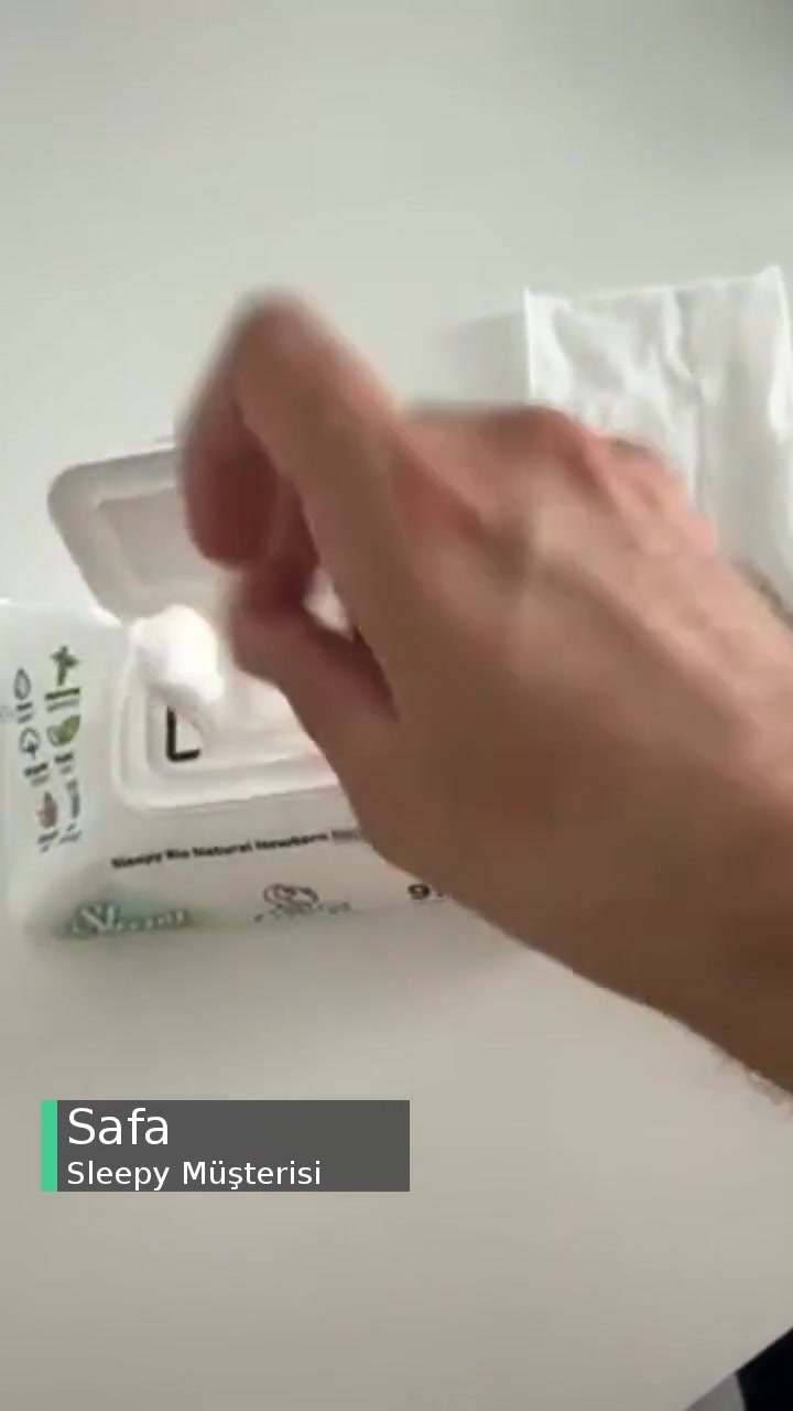 Sleepy Bio Natural Islak Mendil videonun kapak resmi