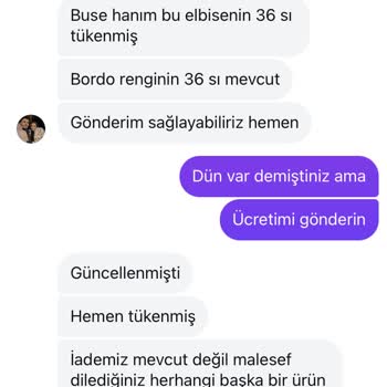 Siparişim Teslim Edilmedi, Yanlış Ürün Gönderildi Ve İade Yapılmadı