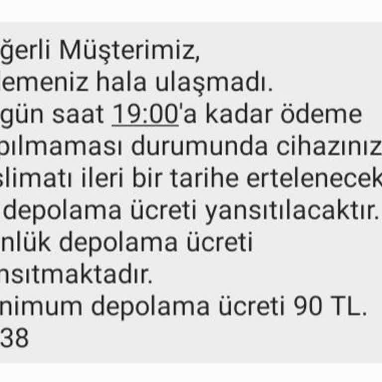 Byfix Servis Yetkili Servis Sanılarak Gönderilen Süpürgem İçin Beklenmedik Ücret Talebi