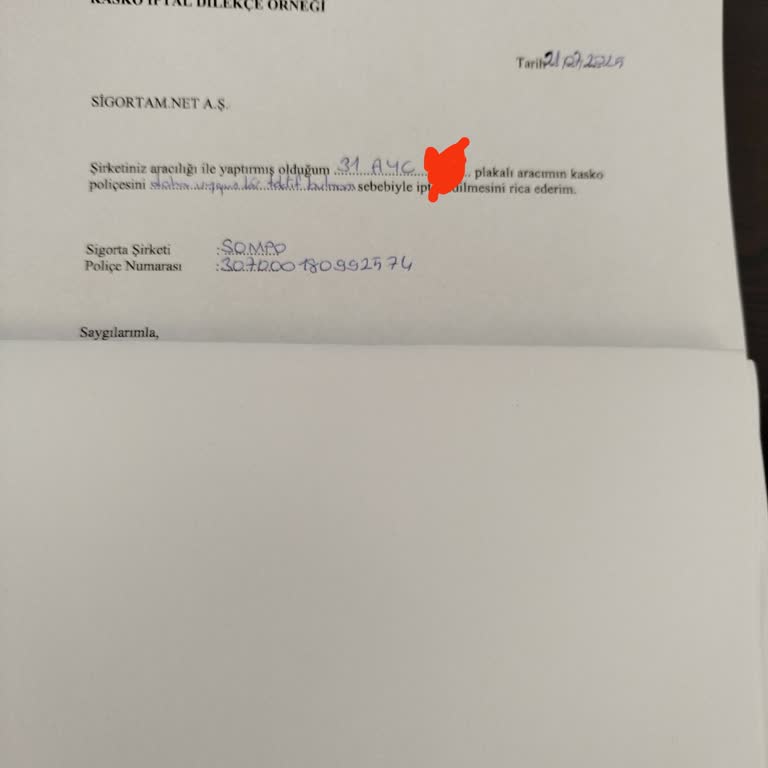 Kasko İptali Haftalardır Yapılmıyor Müşteri Mağdur Ediliyor