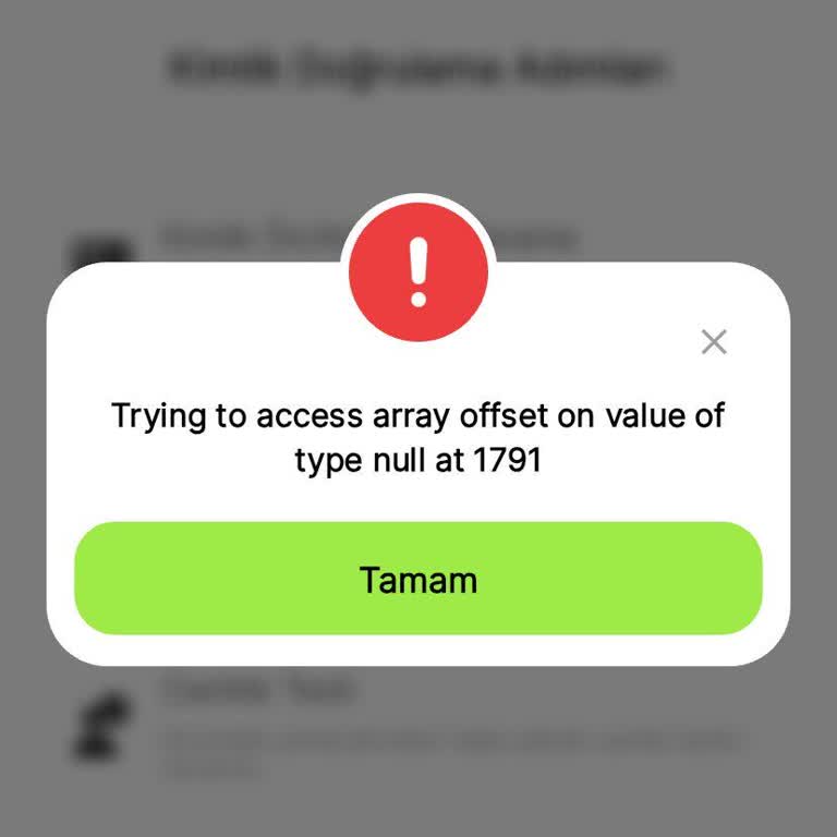 Kimlik Doğrulama Adımı Geçilemiyor Kullanıcıyı Mağdur Ediyor