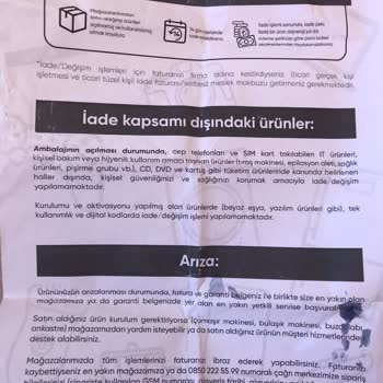 Teknosa'dan Alınan Powerbank Arızası Ve Garanti Hizmeti Sorunu