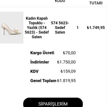 1 Günde 1.041 TL Fiyat Farkı Ve İade Hakkım Engellendi