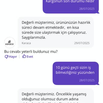 Kahve Makinesi Siparişim Gönderilmedi, Mağduriyetim Giderilmedi