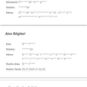 Teslim Edilmeden Teslim Edildi Gösterilen Ayakkabı Siparişim Mağduriyetim