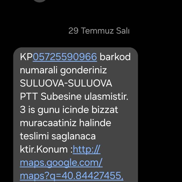 PTT Kargo Şubesinde Kırıcı Davranış Ve Teslimat Sorunu