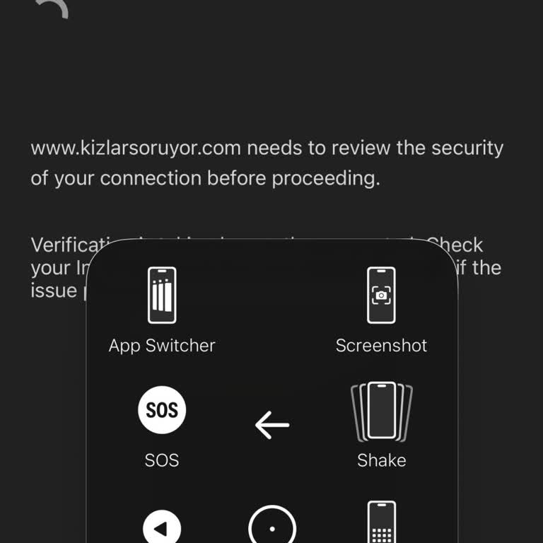 Kizlarsoruyor Sitesine Mobil Tarayıcıdan Erişim Sorunu